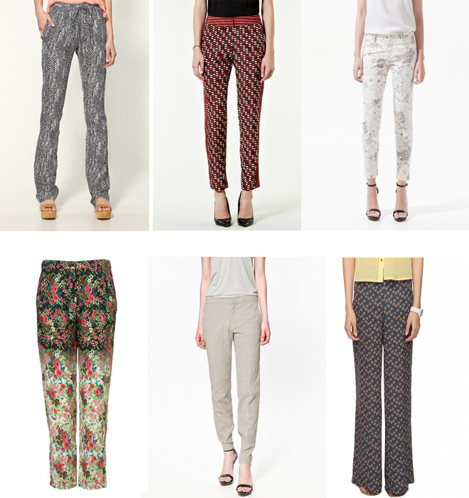 printed pants for women