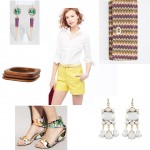 purple and green summer accessories